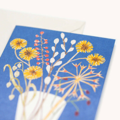 Glass Vase Card