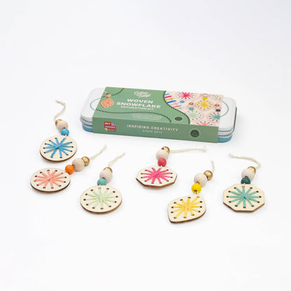 Woven Snowflake Christmas Decoration Kit