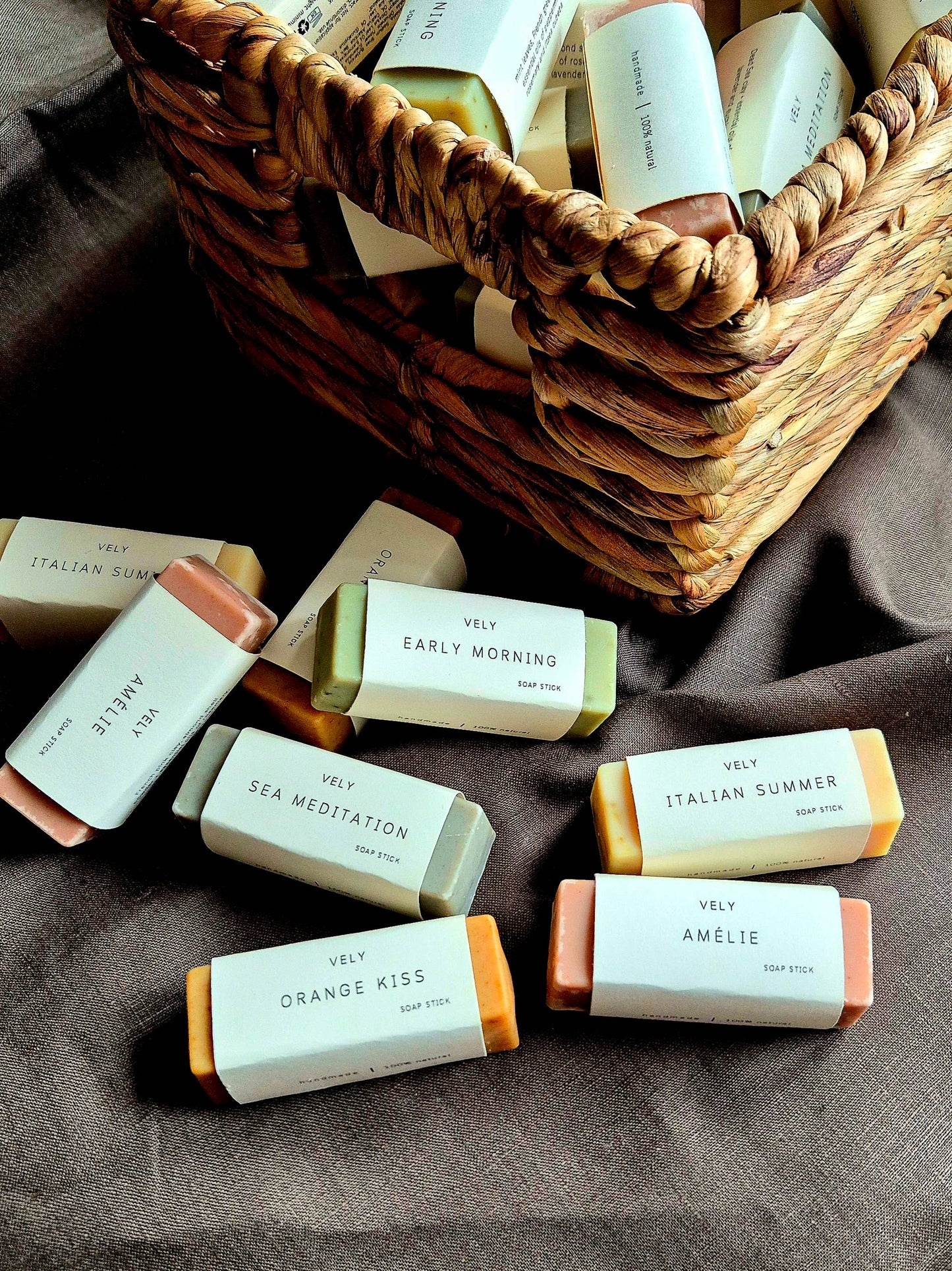 Natural Mini Soap "Orange Kiss"