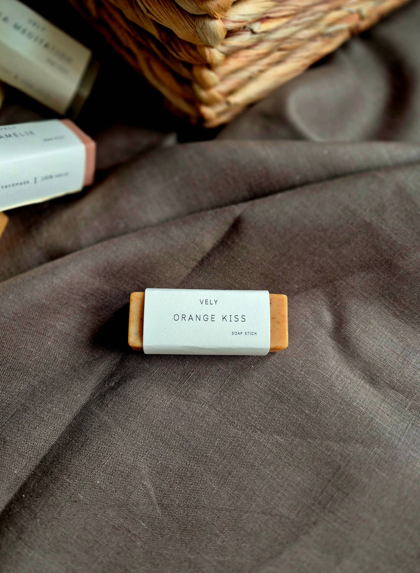 Natural Mini Soap "Orange Kiss"