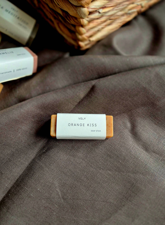 Natural Mini Soap "Orange Kiss"