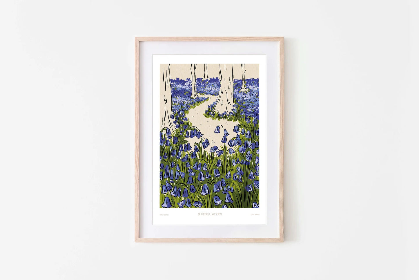 Bluebell Woods Print