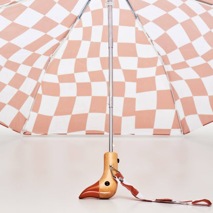 Peanut Butter Checkers Eco-Friendly Duckhead Umbrella