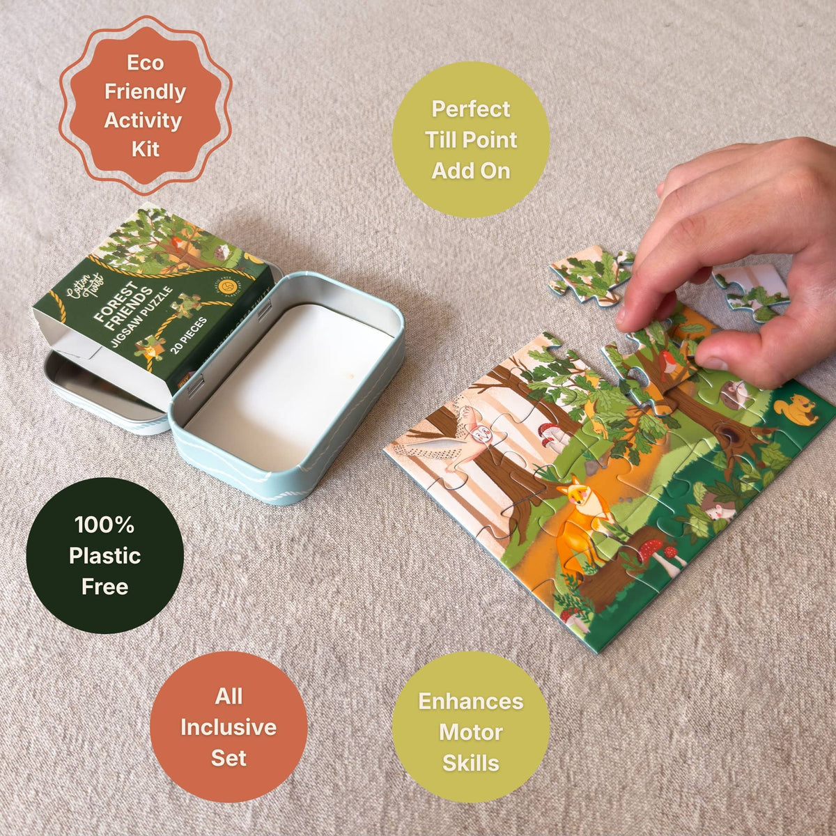 Forest Friends Jigsaw Puzzle