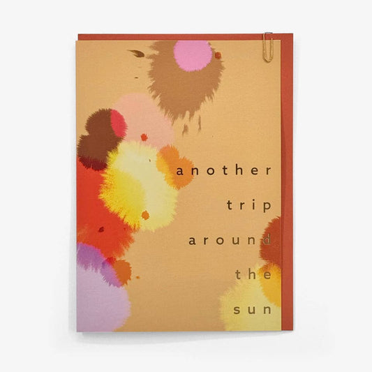 Another Trip Around The Sun Greeting Card