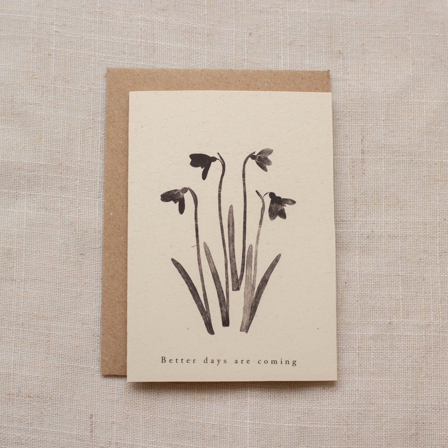 Mini Better Days Are Coming Card