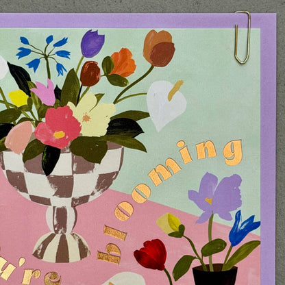 Blooming Lovely Greeting Card