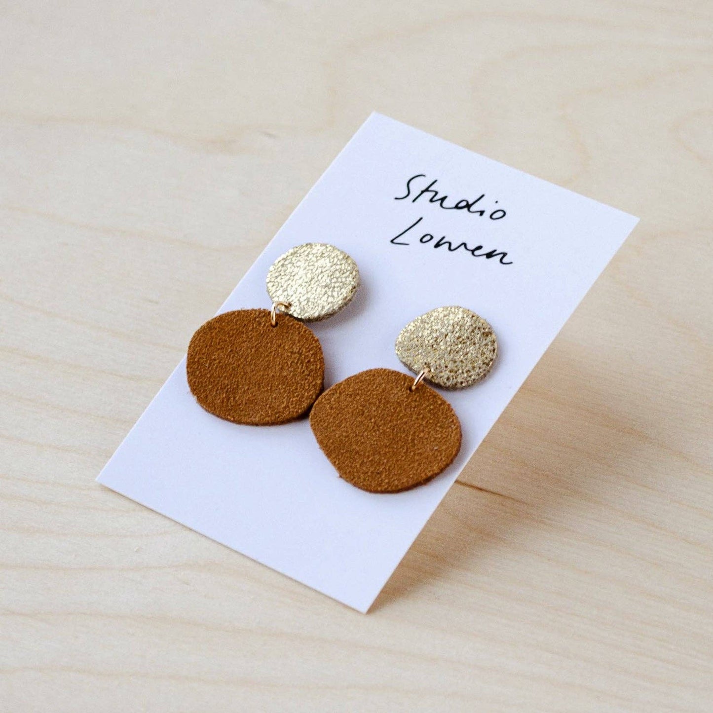 Bili Pop  Suede Earrings