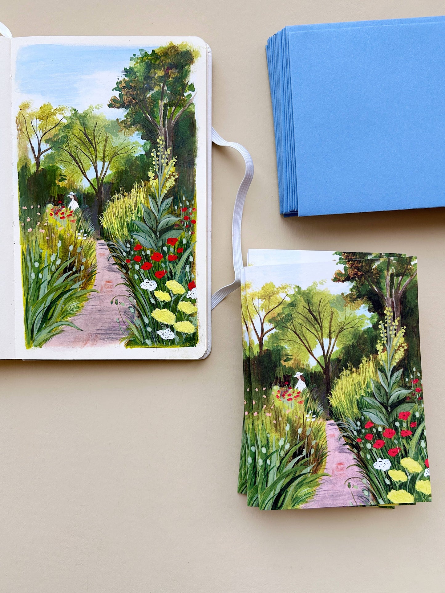 In the Garden Card