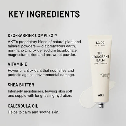 The Deodorant Balm SC.00 Fragrance - Free For Sensitive Skin