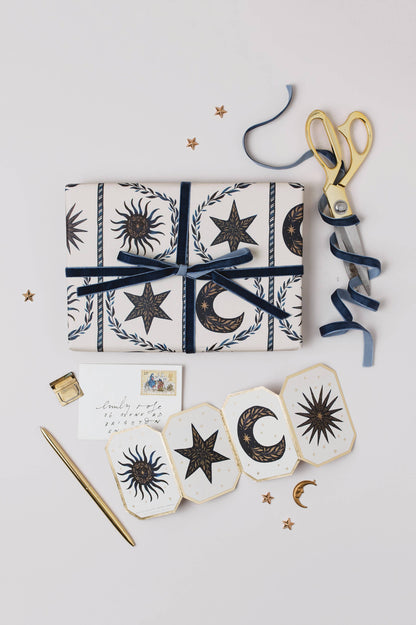 Celestial Concertina Mini Card