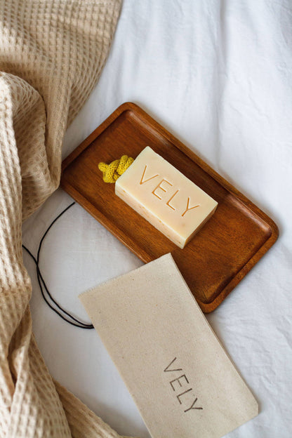 Natural Handmade Soap On A Rope - Italian Summer