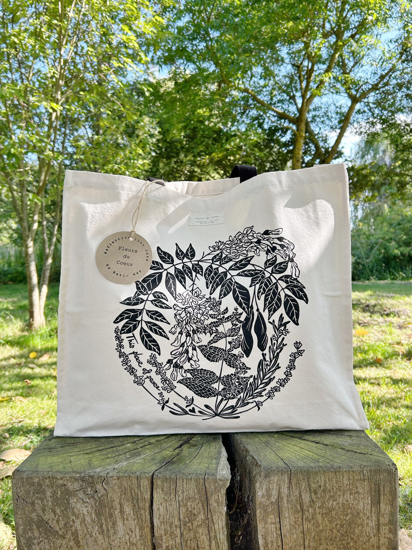 ‘Lieu de Paix’ Tote Bag