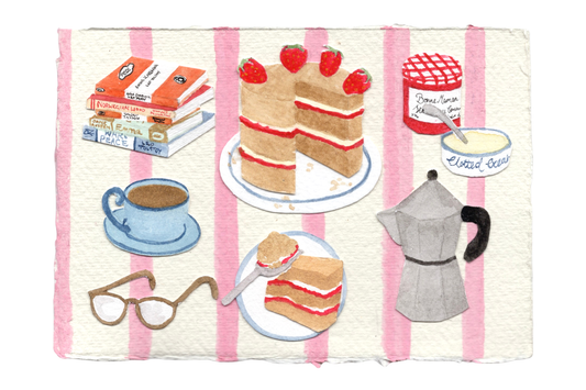 High Tea Greetings Card