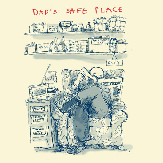 'Dad's Safe Place' Card