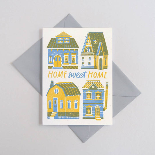 Home Sweet Home Greetings Card