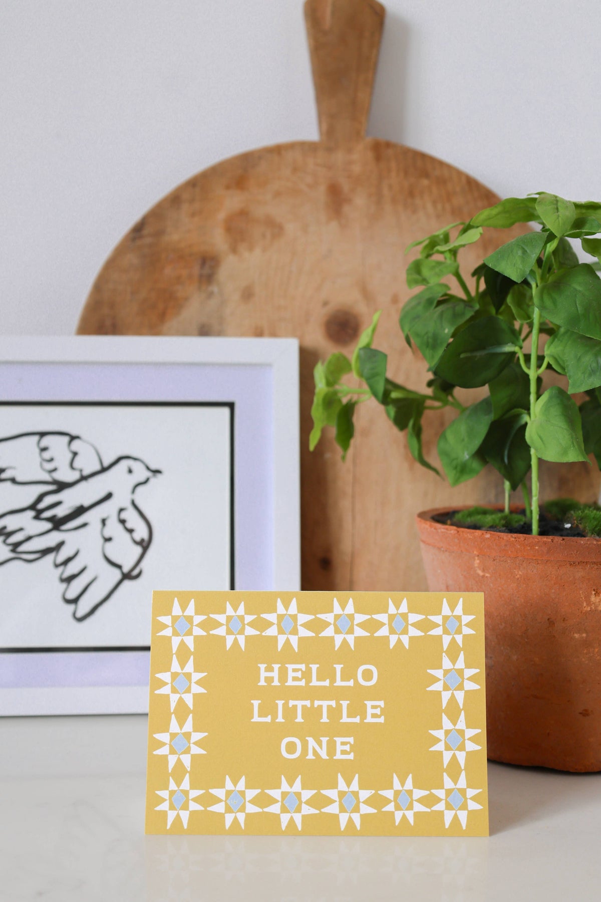 Hello Little One Greeting Card