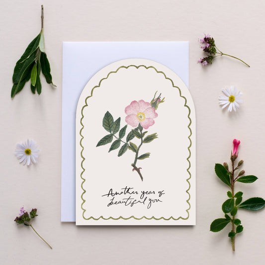 'Another Year' Wildflower Card