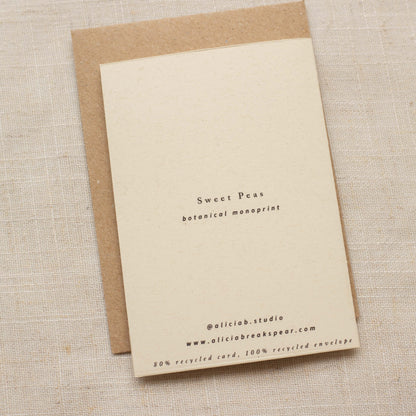 Mini No Rain No Flowers Card