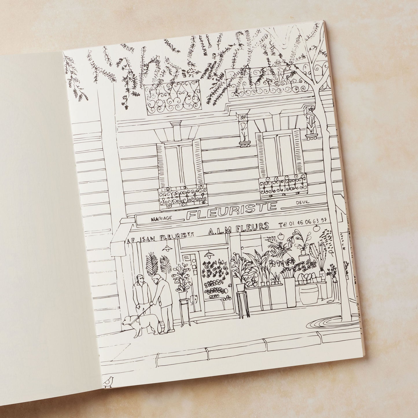 Paris: A Collection Of Beautiful Parisian Images To Colour In