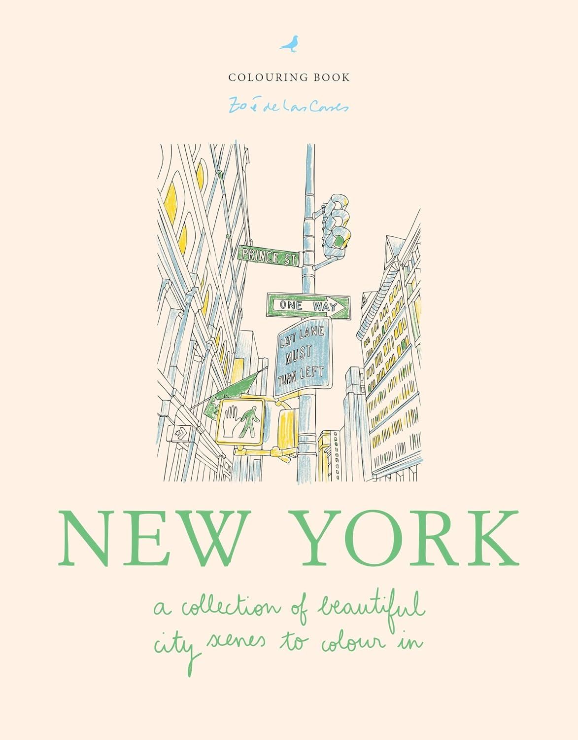 New York: A Collection Of Beautiful City Scenes To Colour In