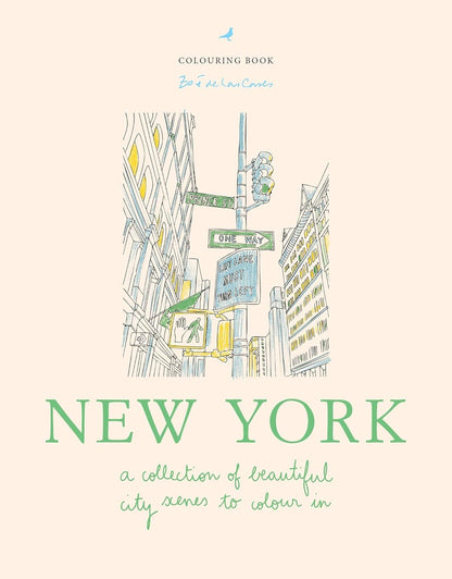 New York: A Collection Of Beautiful City Scenes To Colour In