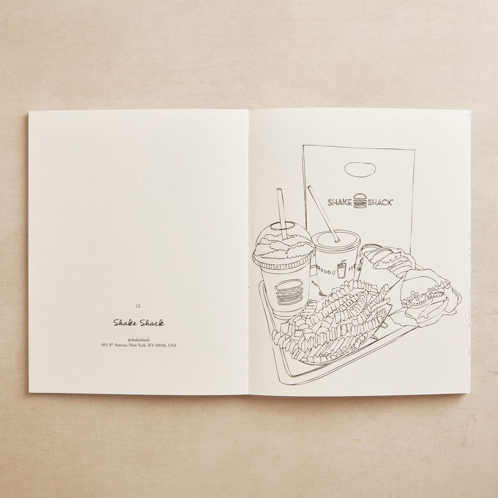 New York: A Collection Of Beautiful City Scenes To Colour In