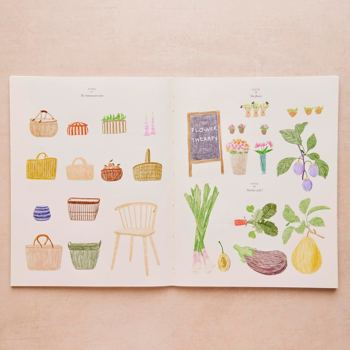 Market Days: Colouring & Stickers