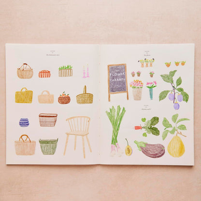 Market Days: Colouring & Stickers