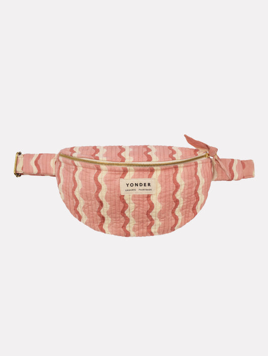 Cotton Quilted Bumbag - Wiggle Floss