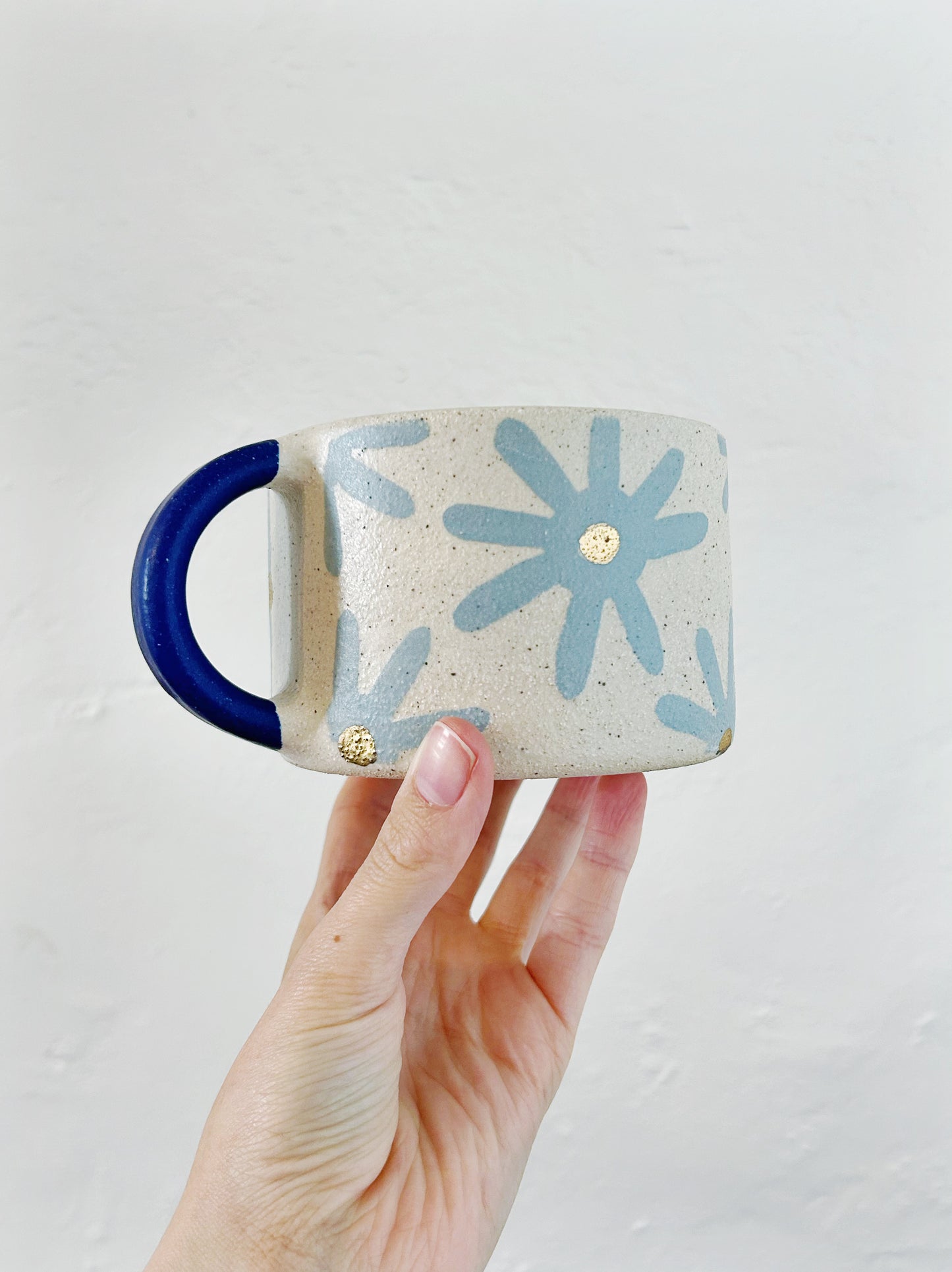 Blue Sunburst Mug