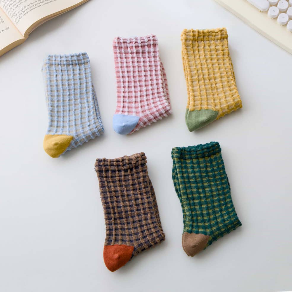 Women’s Cotton Waffle Socks