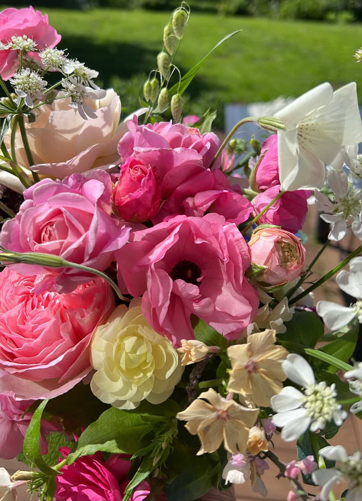 Flower Farming Talk & Hand Tied Bouquet Workshop - Thursday 17th September 14.00-16.30