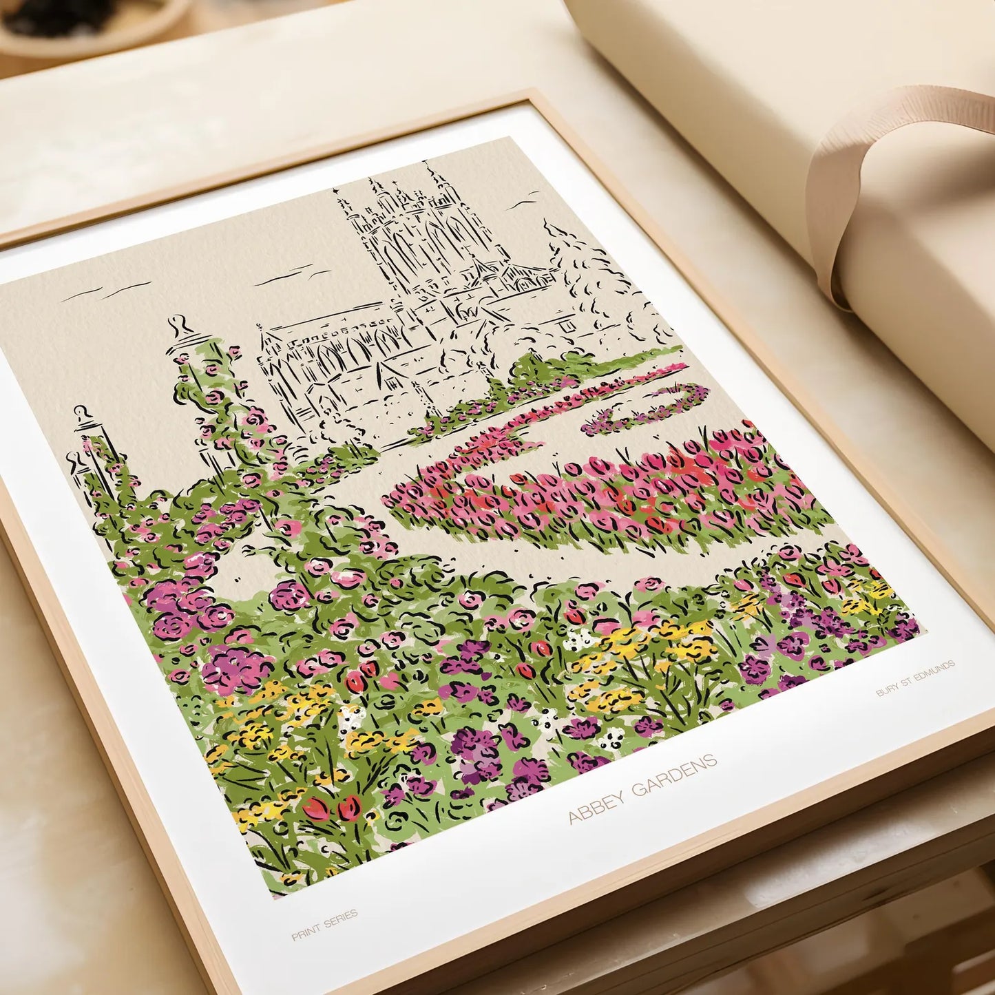 Abbey Gardens Print