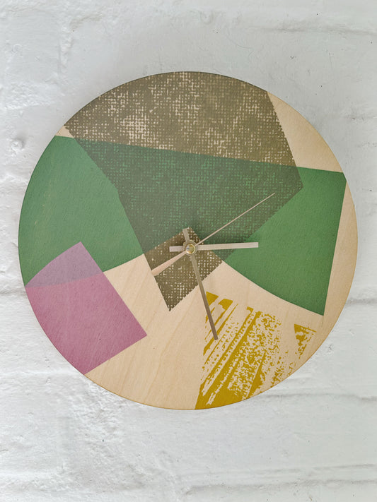 Birch Plywood Clock (1)
