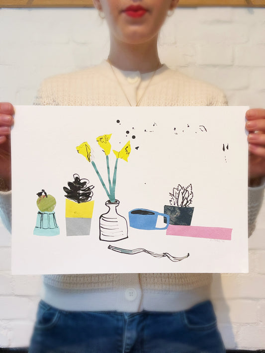 Daffodil Still Life Print
