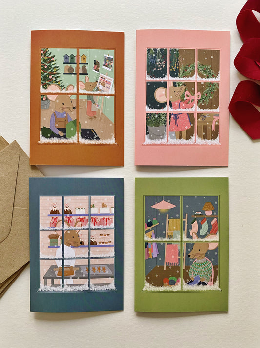 Workshop Mice Card Pack