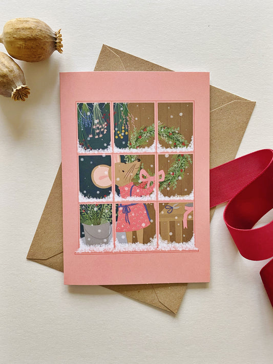 ‘Florist’ Mice Card