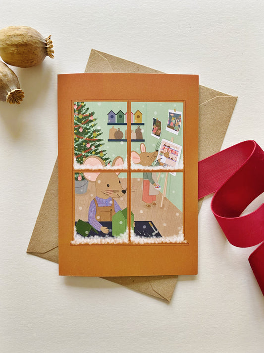 ‘Workshop’ Mice Card