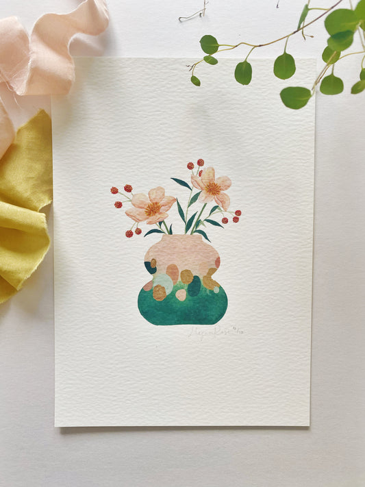 Oriental Bloom Giclée Print
