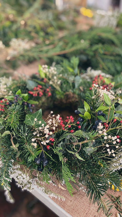 Christmas Wreath Workshop - Friday 29th November 13.30-16.00