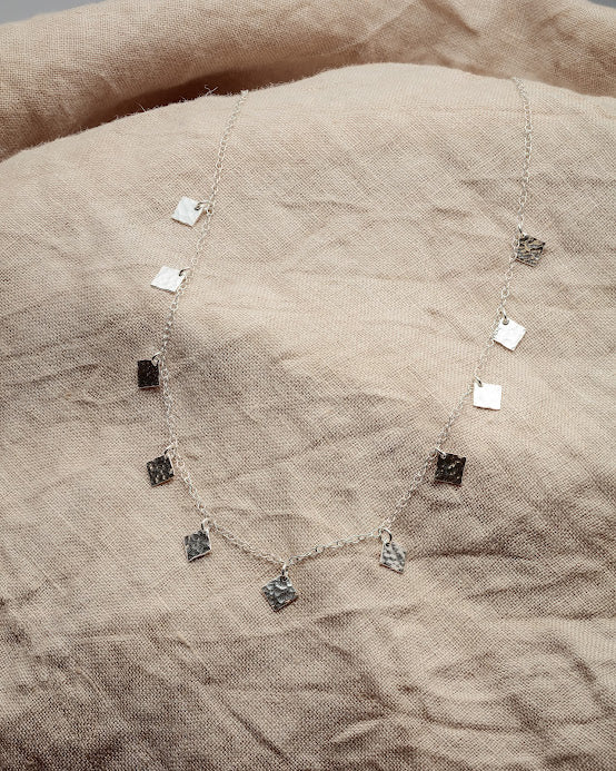 Celestial Squares Necklace