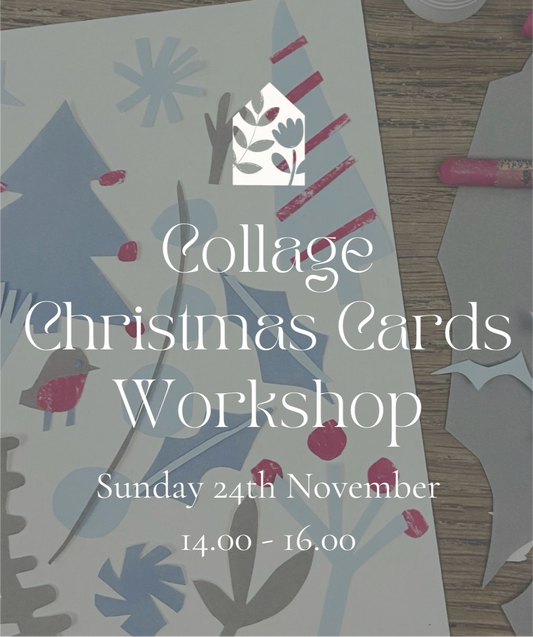 Collage Christmas Cards Workshop