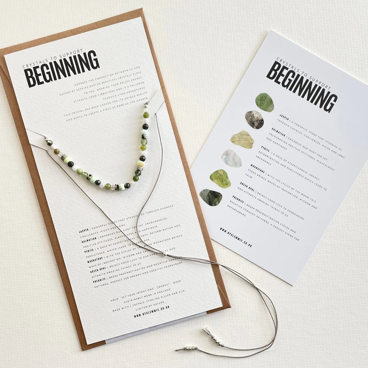 'Beginning' Crystal Necklace