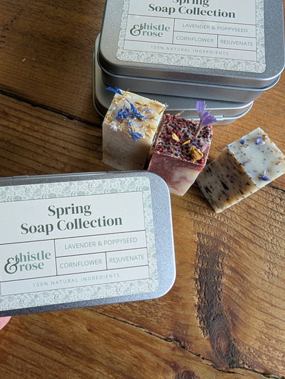 Spring Soap Collection Tin