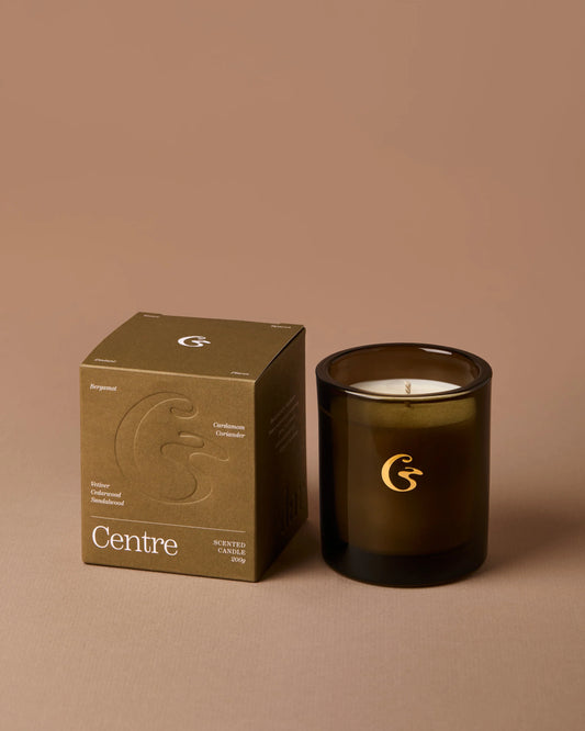 Centre Candle- Smokey Woods & Spice
