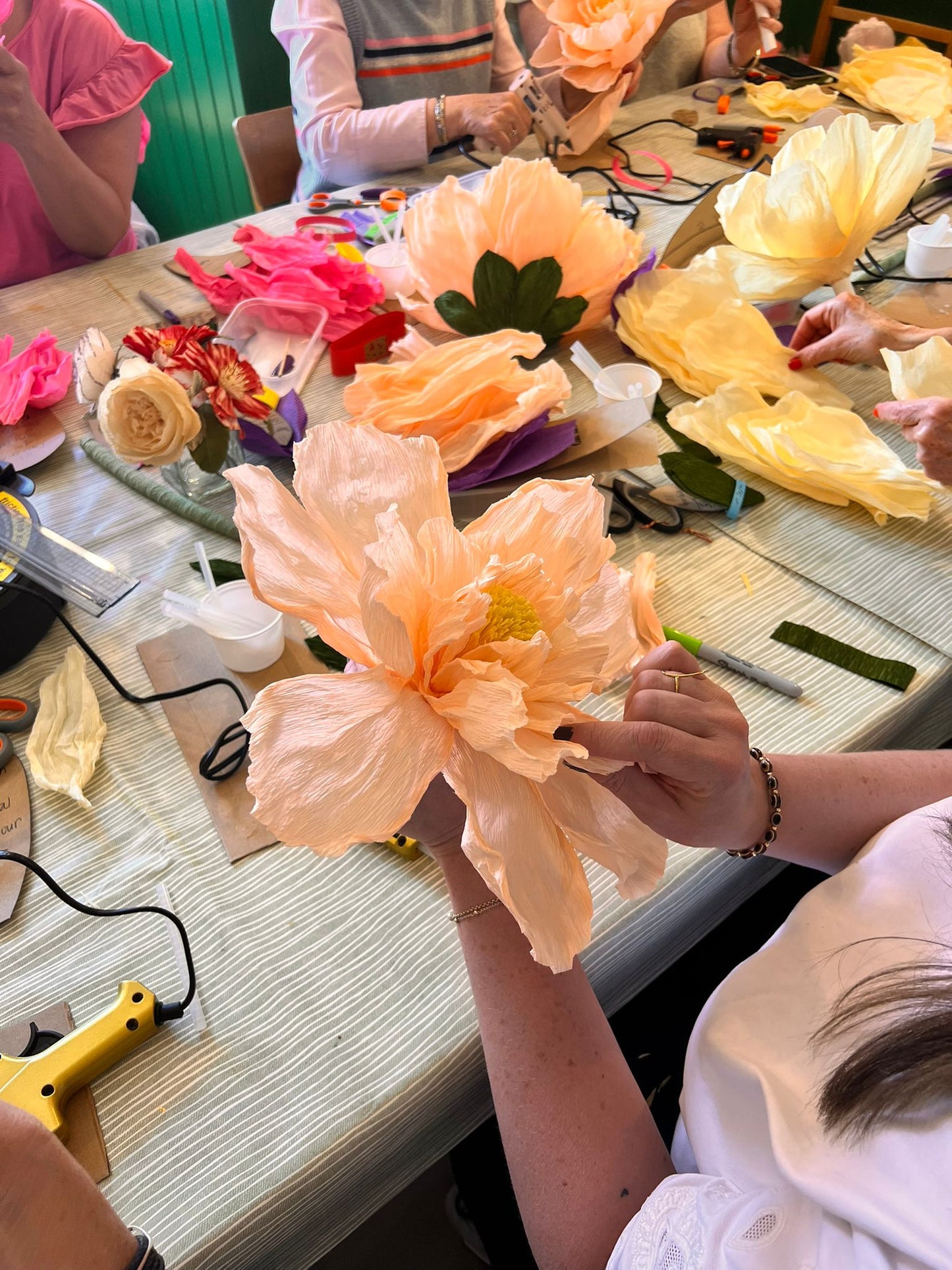 Giant Peony Flower Workshop - Thursday 6th August 18.15 - 21.00