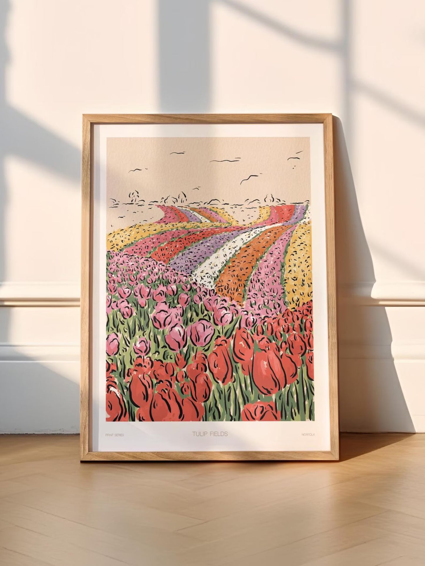 Tulip Fields Print