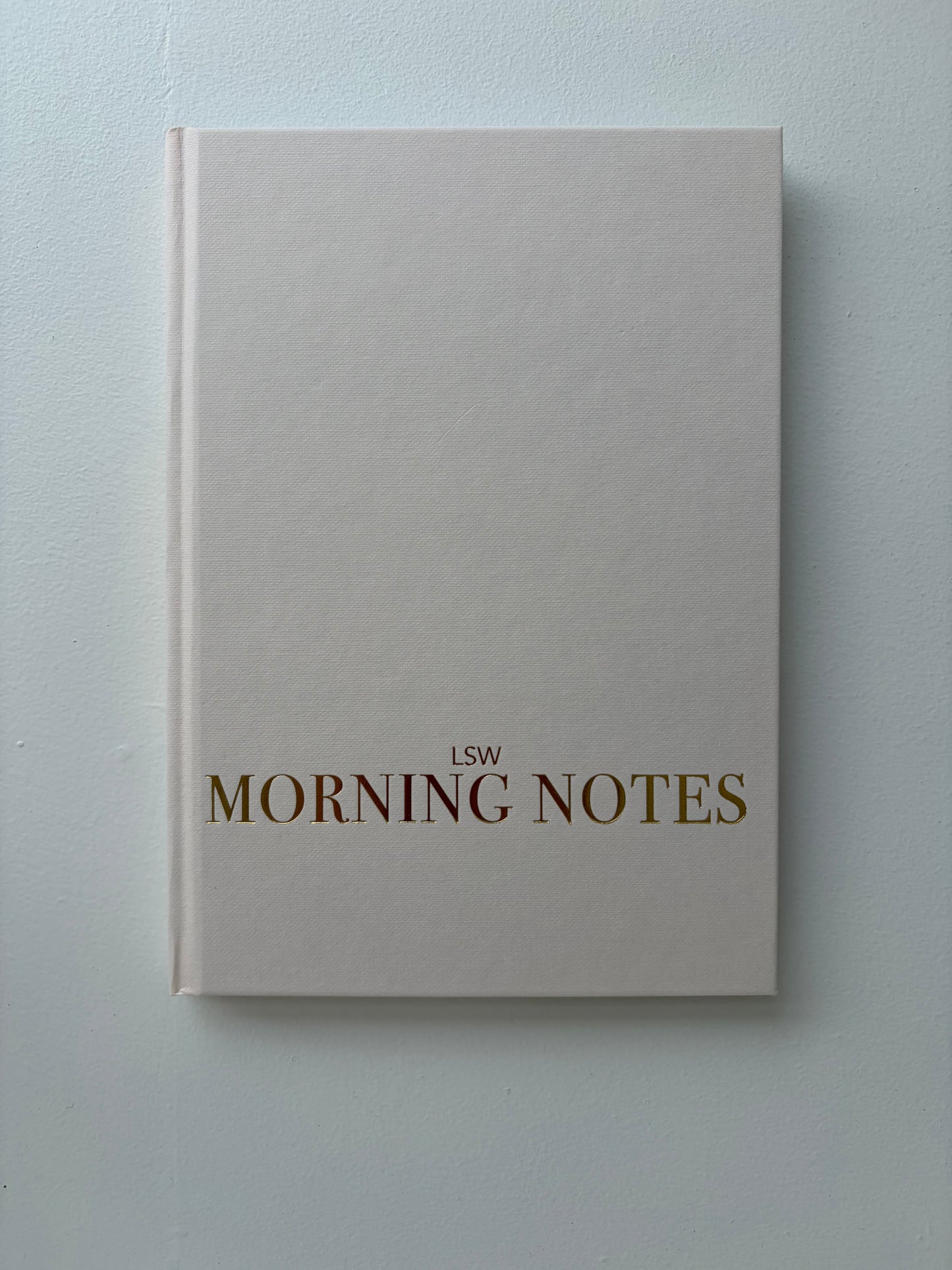 *Sample* Morning Notes