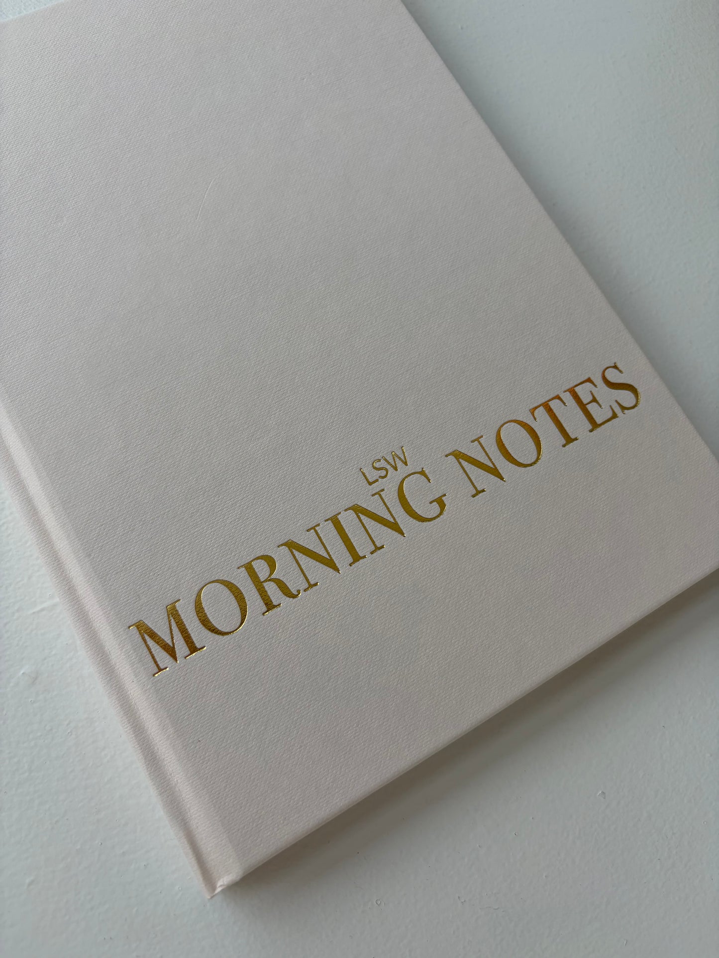 *Sample* Morning Notes